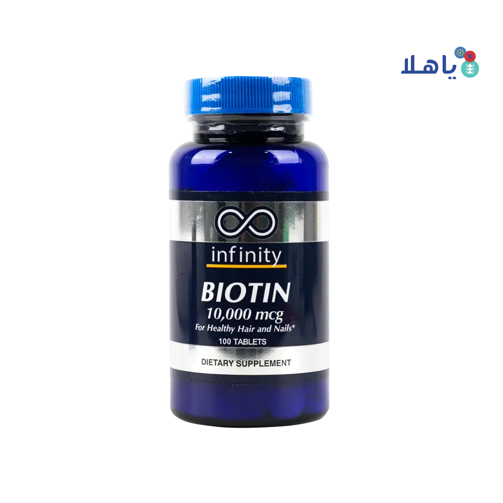 INFINITY BIOTIN 10,000 MCG 100 TABLETS