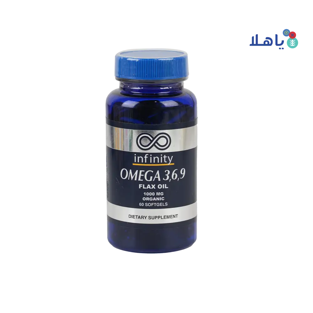 INFINITY OMEGA 3,6,9 FLAX OIL 60 SOFTGELS