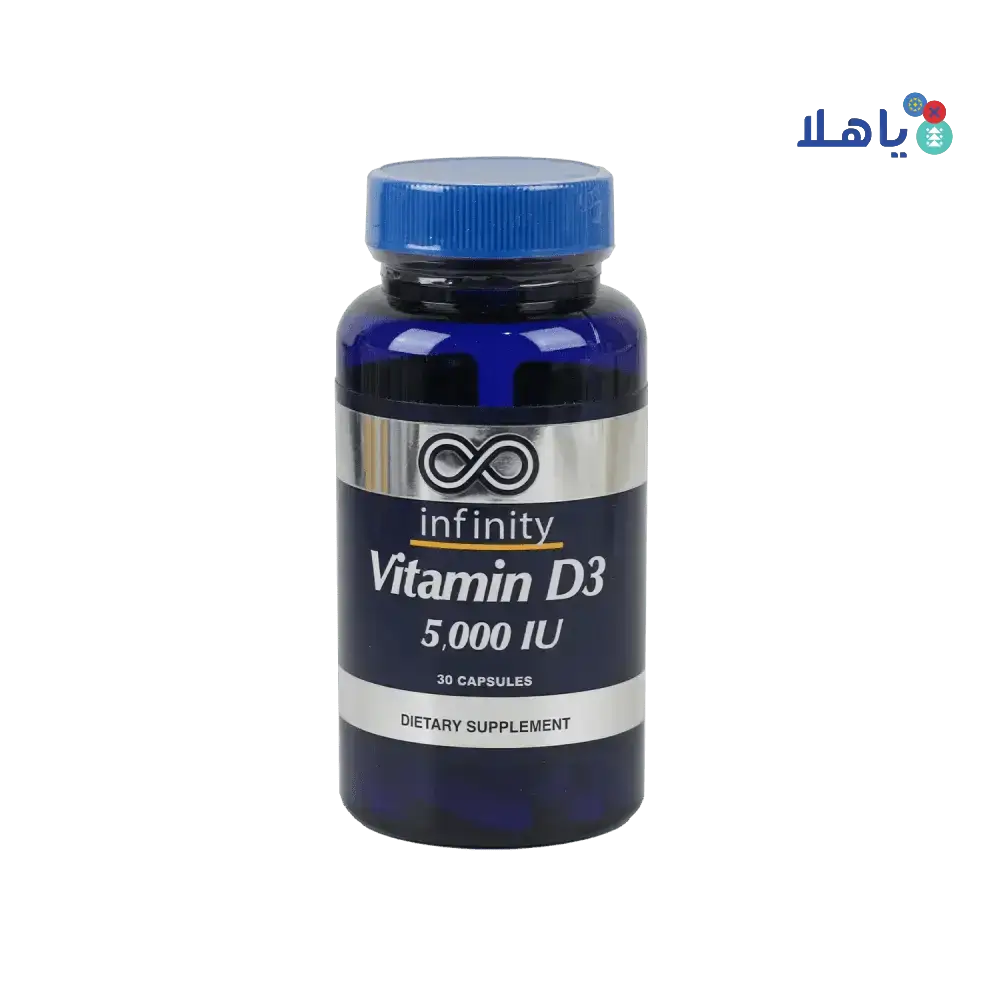 INFINITY - Infinity Vitamin D3 5000 Iu 30Cap - Pharmazone - 