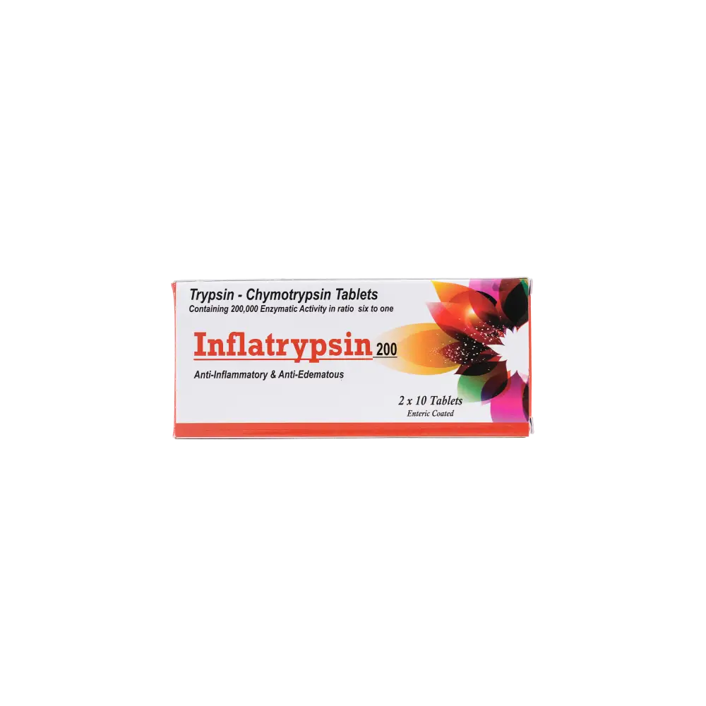 Inflatrypsin 200 20Tablets