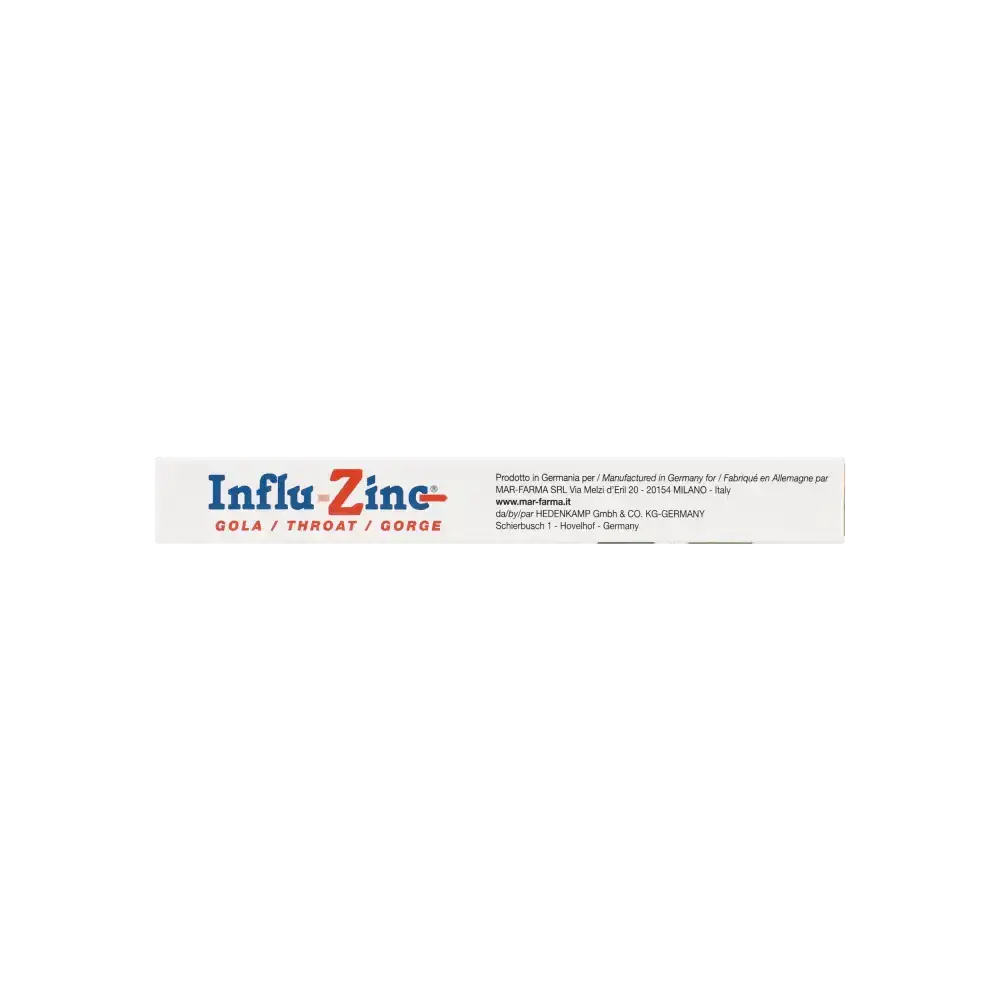 MAR - FARMA MILANO - Influ - Zinc Throat 20Tab - Pharmazone - 