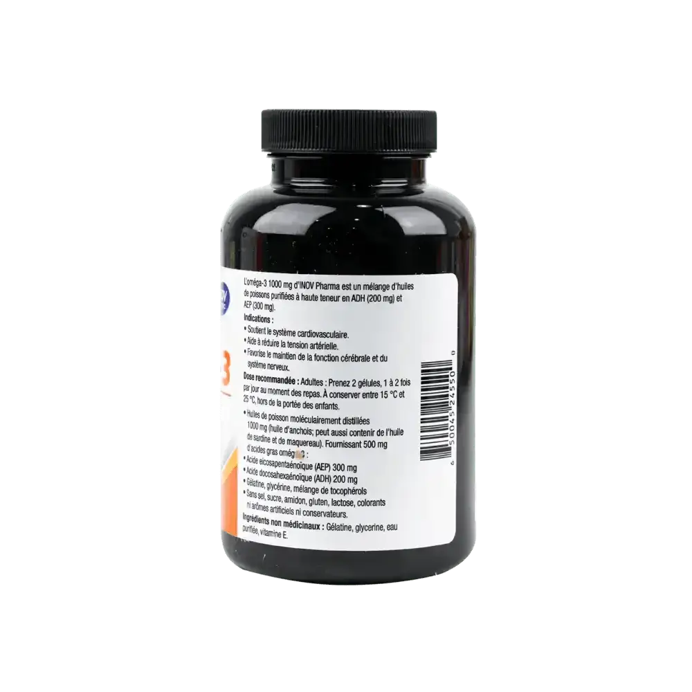 Inov Pharma - Inov Pharma Omega - 3 1000mg 120 Softgels - Pharmazone - 