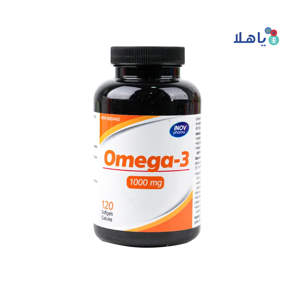 Inov Pharma Omega-3 1000mg 120 Softgels