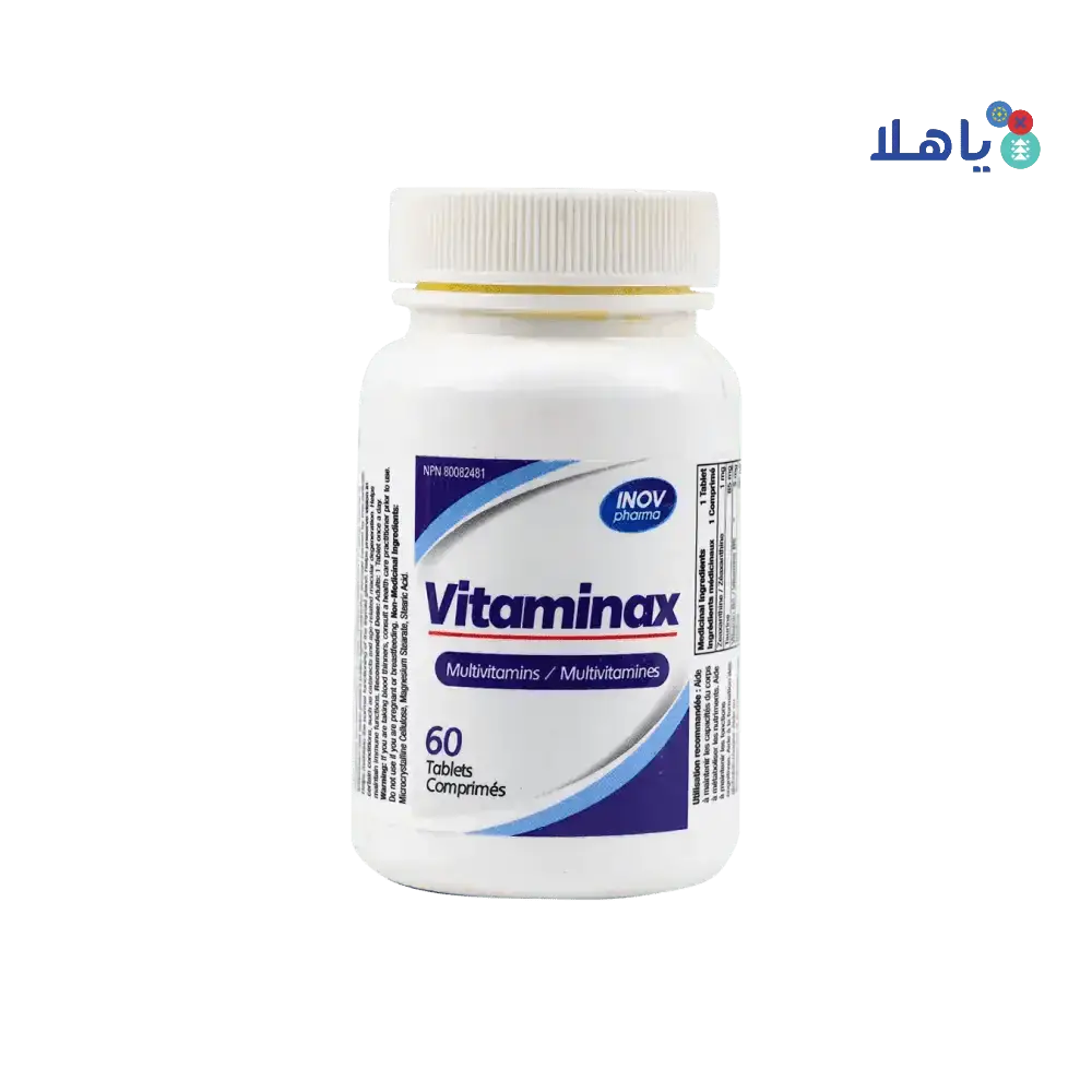 Inov Pharma - Inov Pharma Vitaminax 60 Tablets - Pharmazone - 