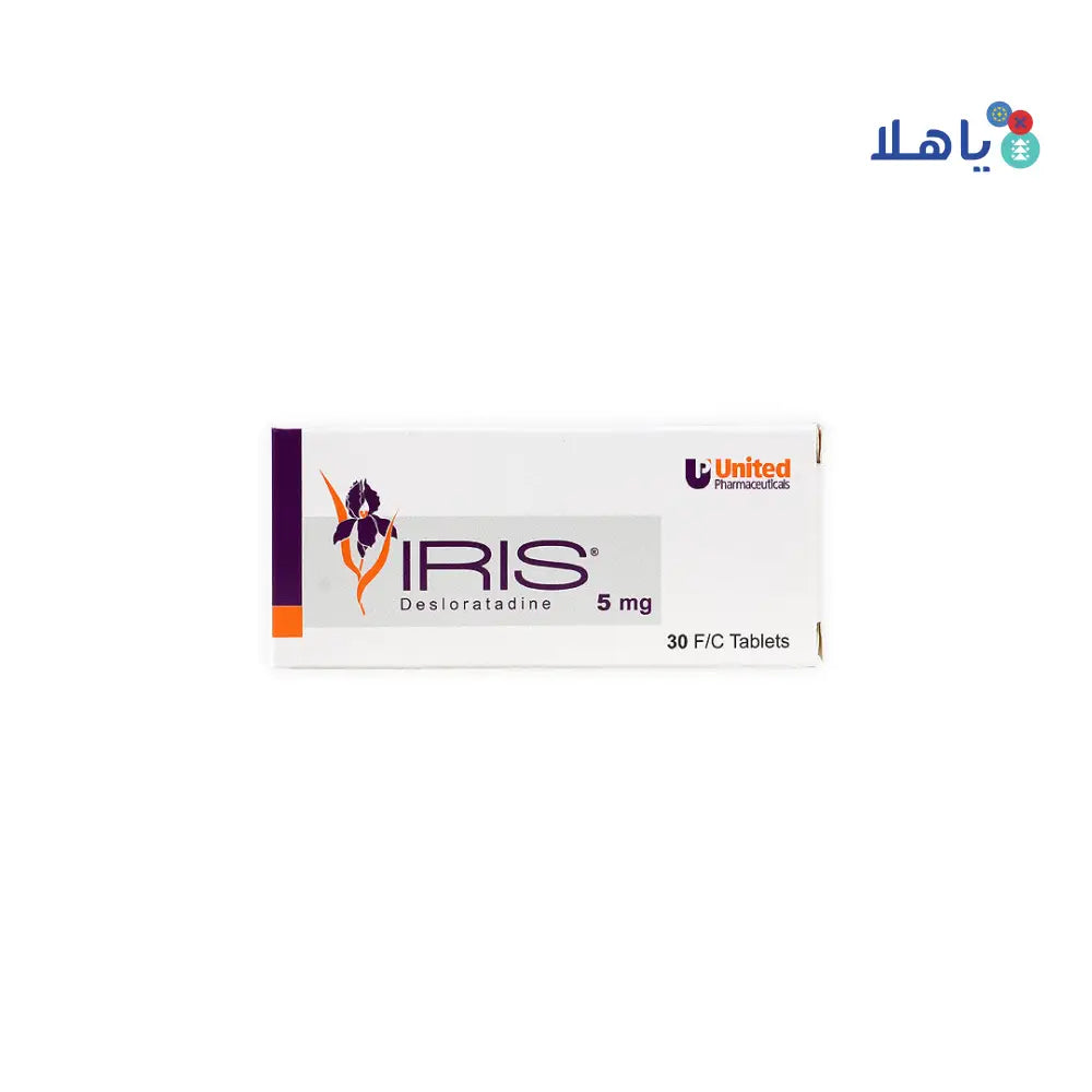 IRIS 5MG 30 F/C TAB