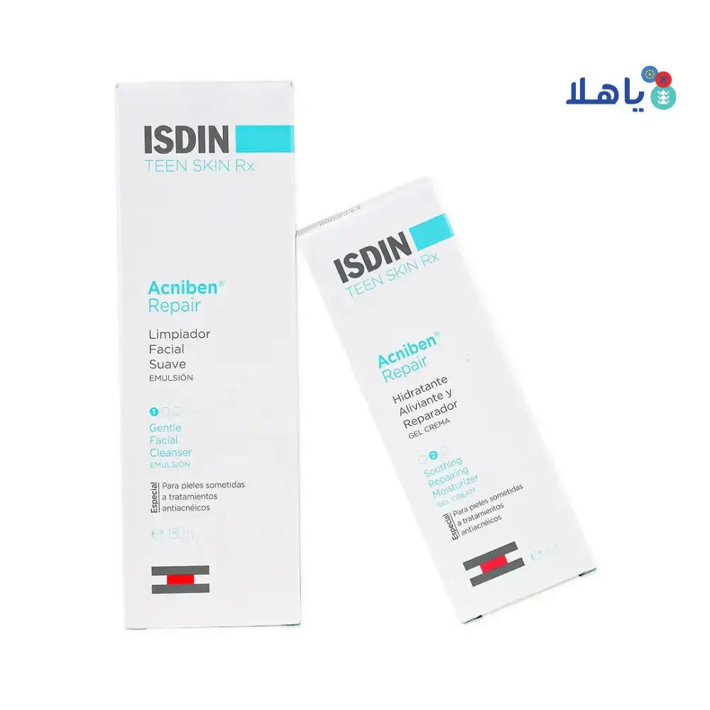 ISDIN - Isdin Facial Cleanser + Cream Acne Set - Pharmazone - 