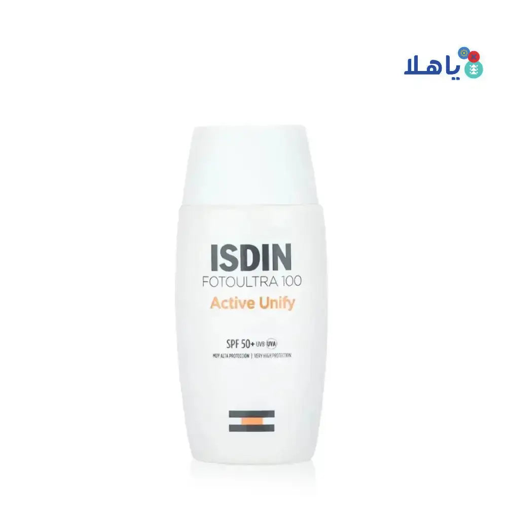 ISDIN - Isdin Foto Ultra 100 Active Unify Fusion Fluid Spf 50+ 50ml - Pharmazone - 