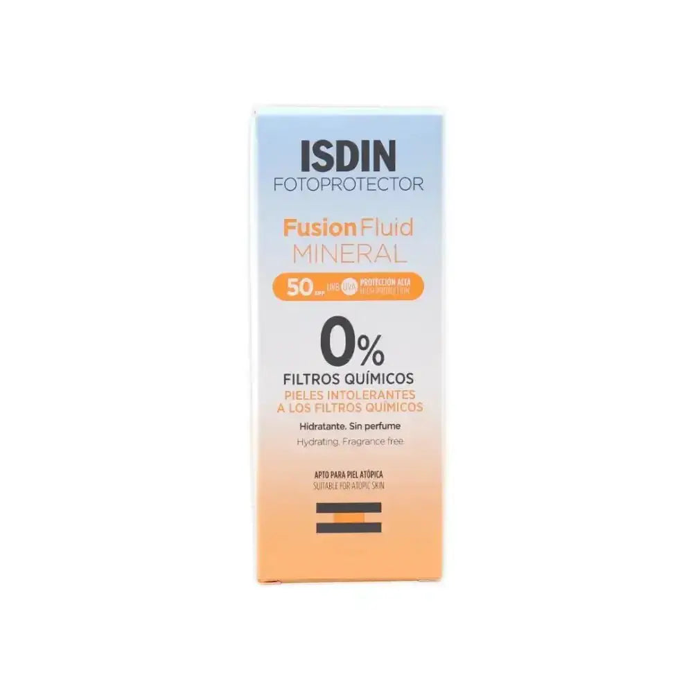 ISDIN - Isdin Fotoprotector Fusion Fluid Mineral Spf50 50ml - Pharmazone - 