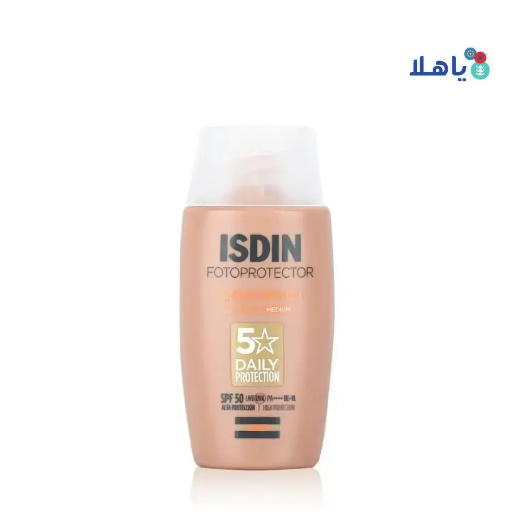 ISDIN - Isdin Fotoprotector Fusion Water Color Medium Spf50 50ml - Pharmazone - 