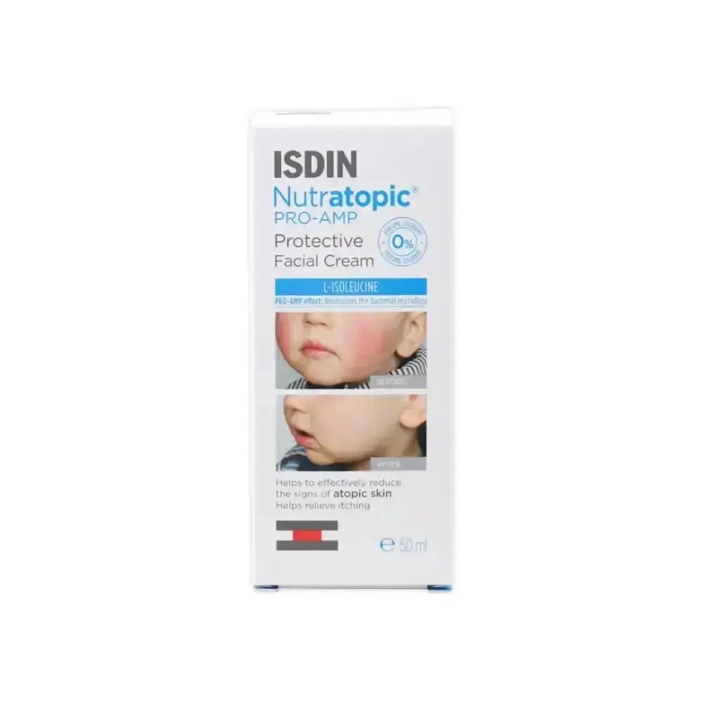 ISDIN - Isdin Nutratopic Pro - Amp Protective Facial Cream 50ml - Pharmazone - 