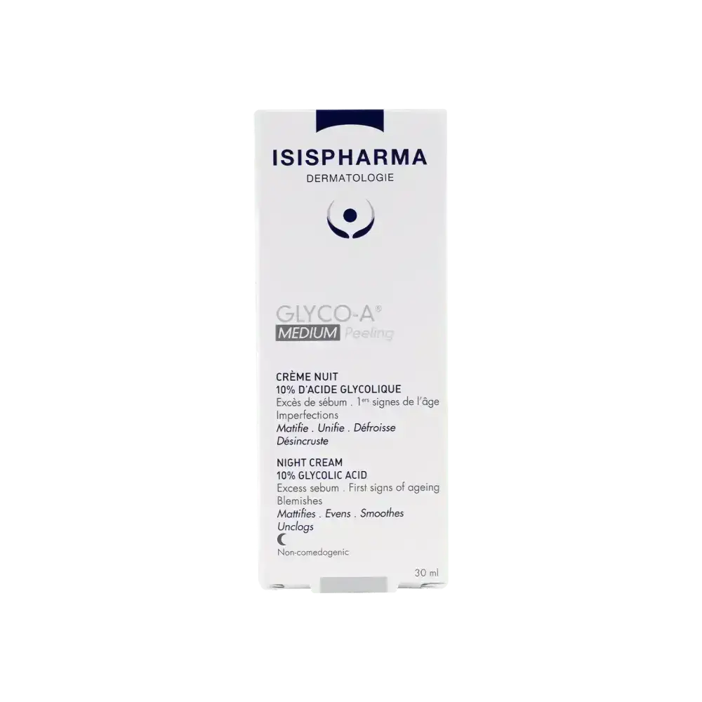 ISIS PHARMA - ISIS Glyco - A Medium Peeling 10% Night Cream 30ml - Pharmazone - 