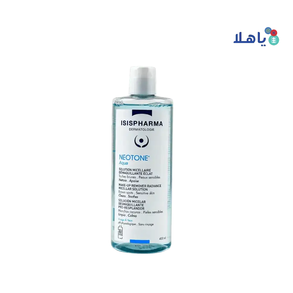 ISIS PHARMA - ISIS Neotone Aqua Make - Up Remover Solution 400ml - Pharmazone - 