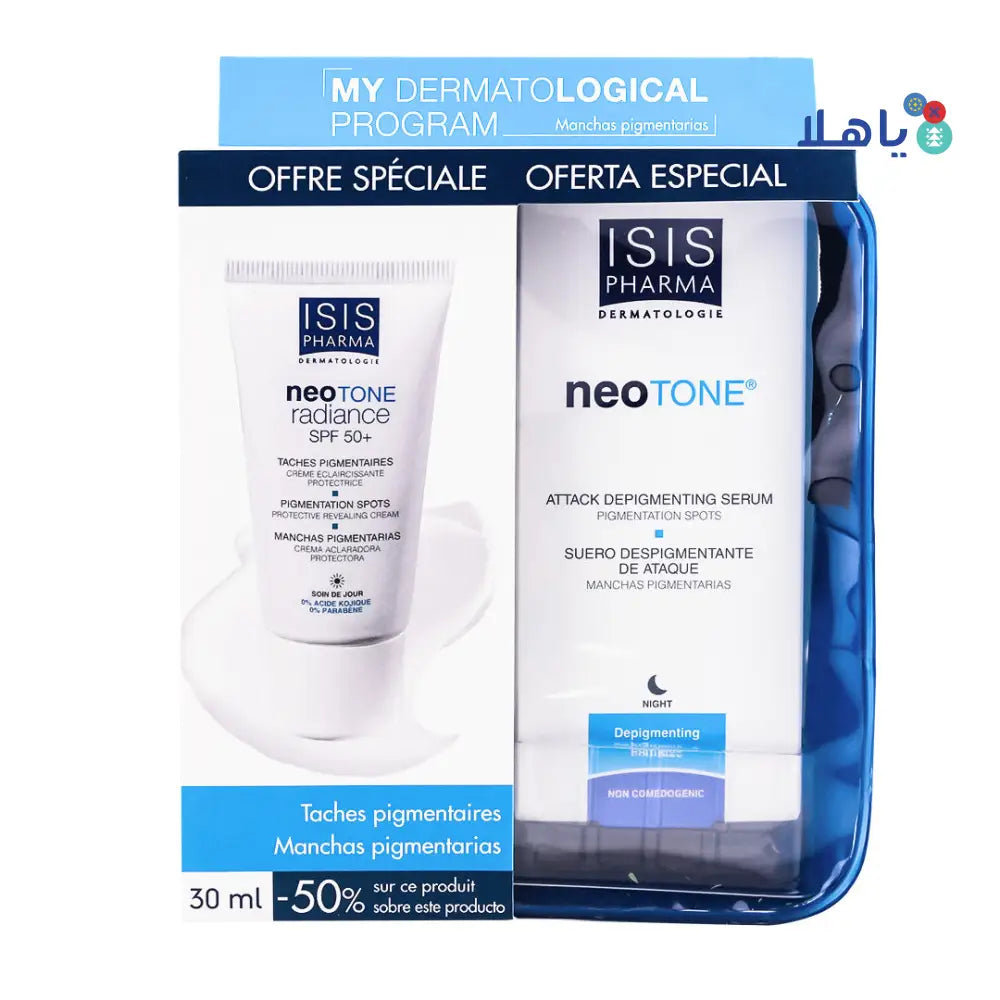 ISIS NEOTONE RADIANCE SPF 50 + NEOTONE BYE 1 GET 1