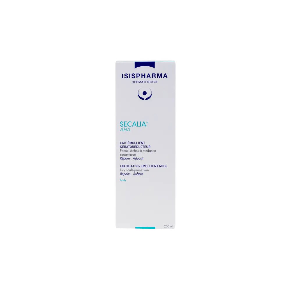 ISIS PHARMA - ISIS Secalia AHA Exfoliating Emollient Milk 200ml - Pharmazone - 