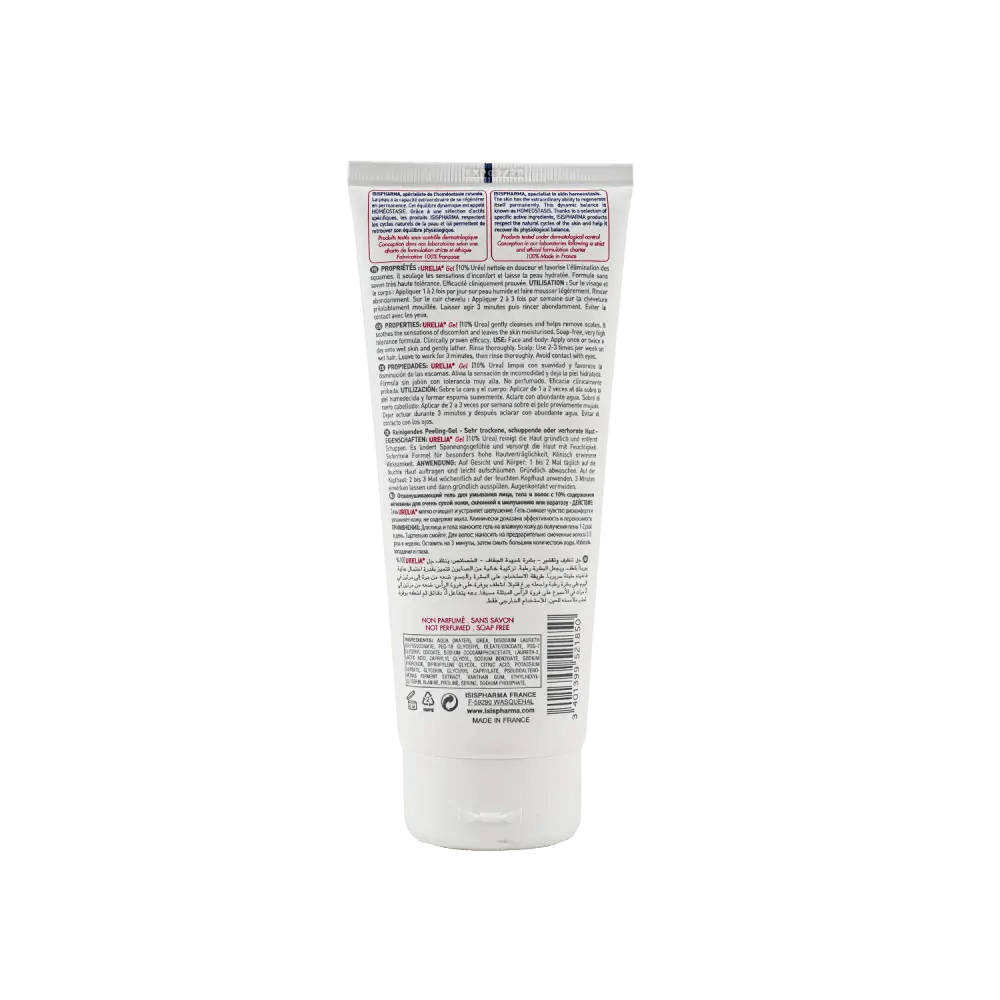 ISIS PHARMA - ISIS Urelia Exfoliating Cleansing Gel 200ml - Pharmazone - 