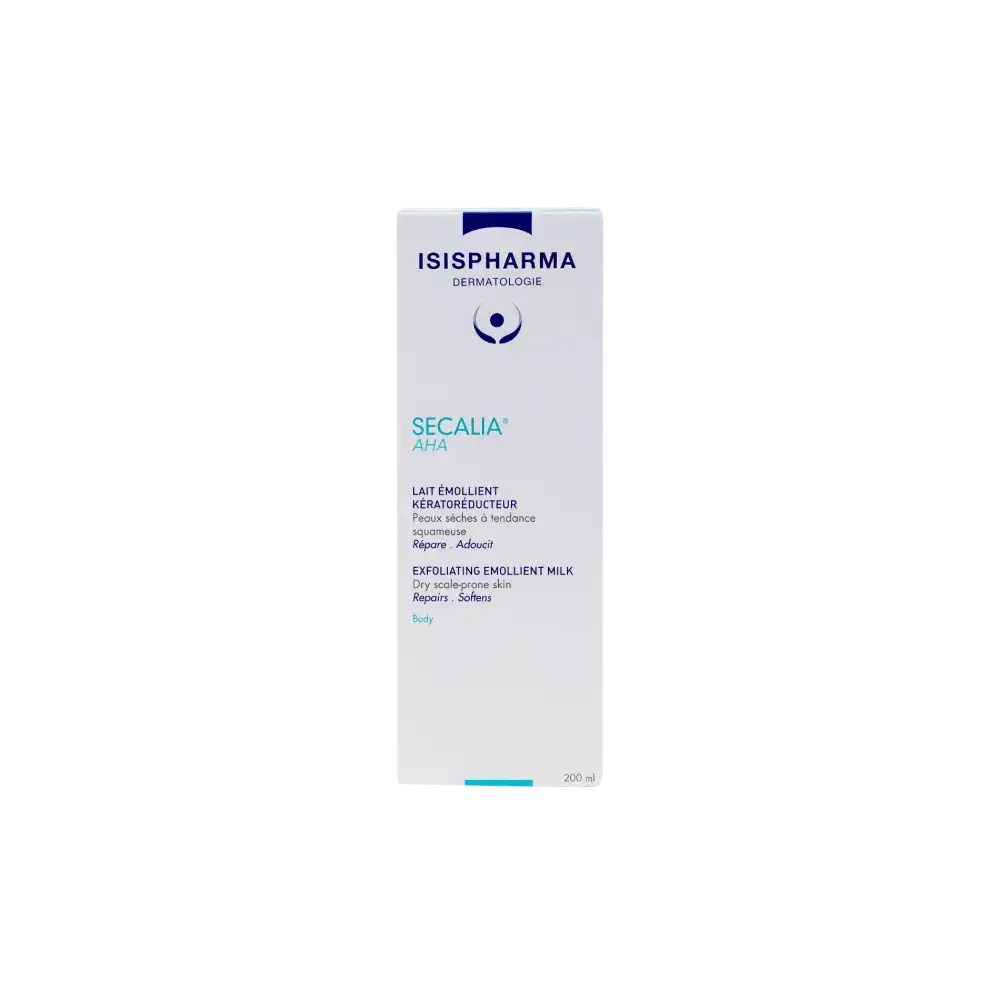 ISIS PHARMA - ISIS Secalia AHA Exfoliating Emollient Milk 200ml - Pharmazone - 