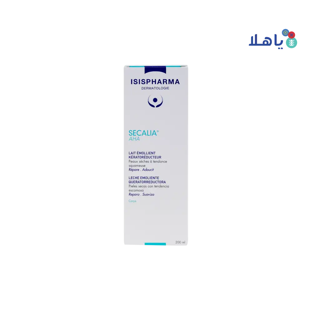 ISIS Secalia AHA Exfoliating Emollient Milk 200ml