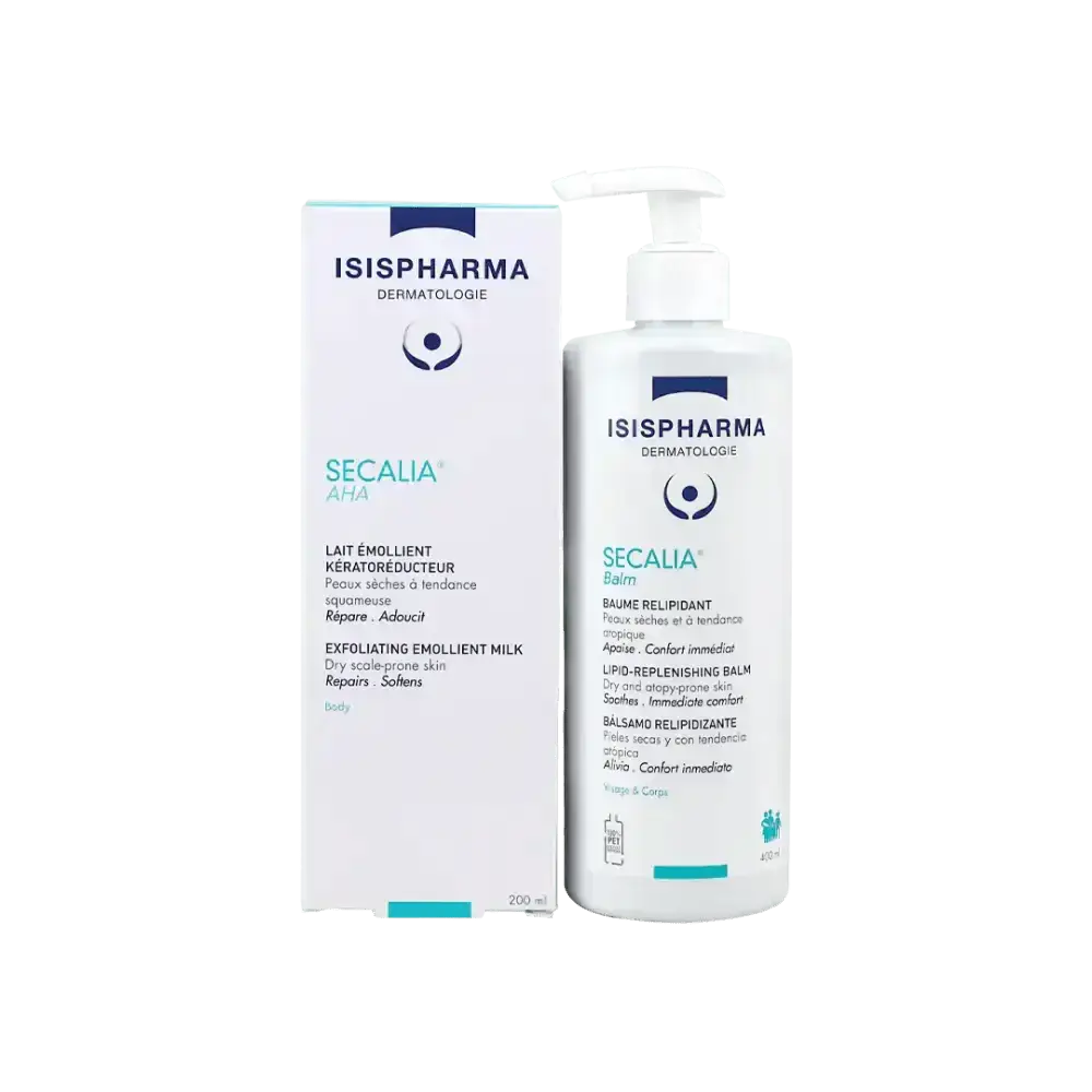 Pharmazone - Isis Secalia AHA Exfoliating Milk + Balm Set - Pharmazone - 