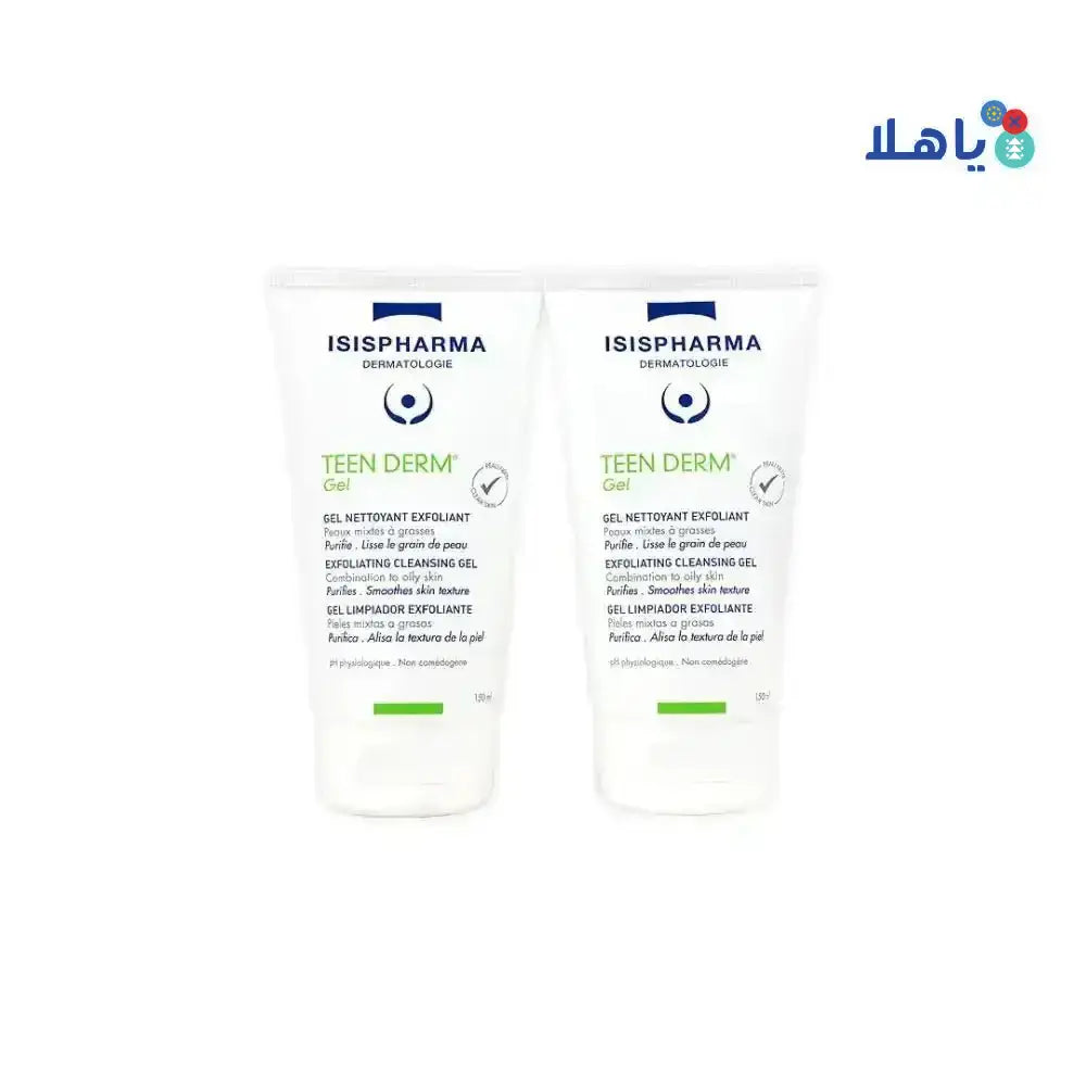 ISIS PHARMA - ISIS Teen Derm Exfoliating Cleansing Gel Set - Pharmazone - 