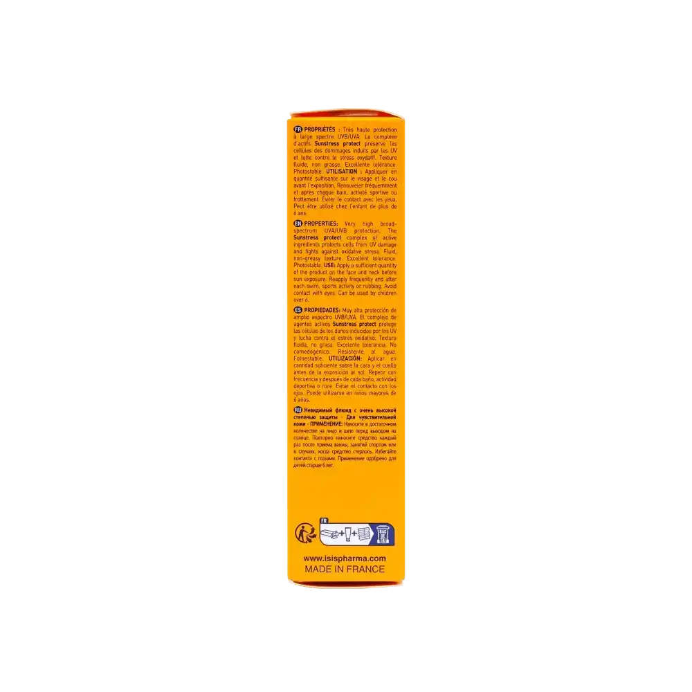 ISIS PHARMA - ISIS UVeblock SPF50+ Fluid Invisible Cream 40ml - Pharmazone - 