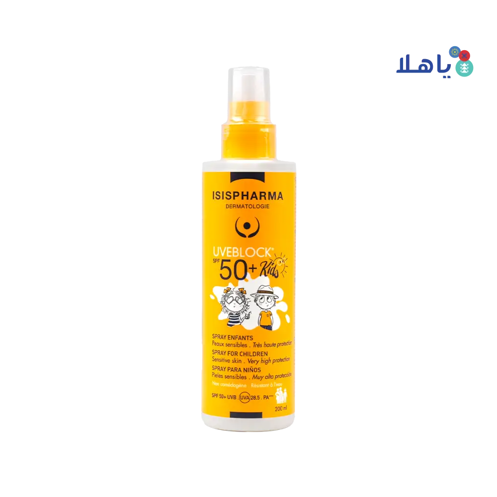 ISIS Uveblock Spf50+ Kids Spray 200ml