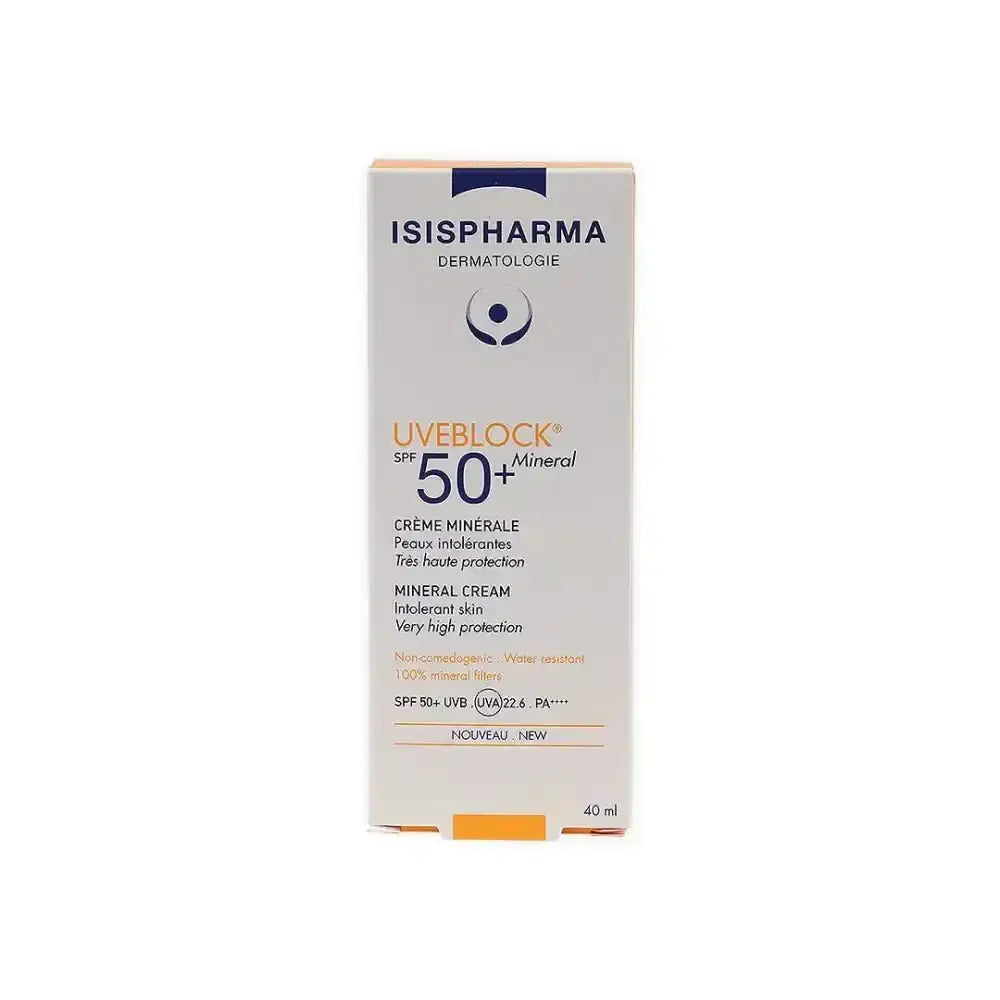 ISIS PHARMA - ISIS UVeblock SPF50+ Mineral Cream 40ml - Pharmazone - 