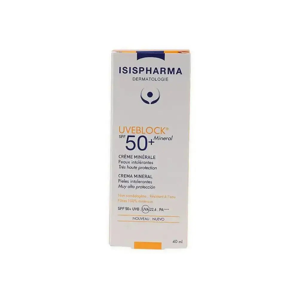 ISIS PHARMA - ISIS UVeblock SPF50+ Mineral Cream 40ml - Pharmazone - 