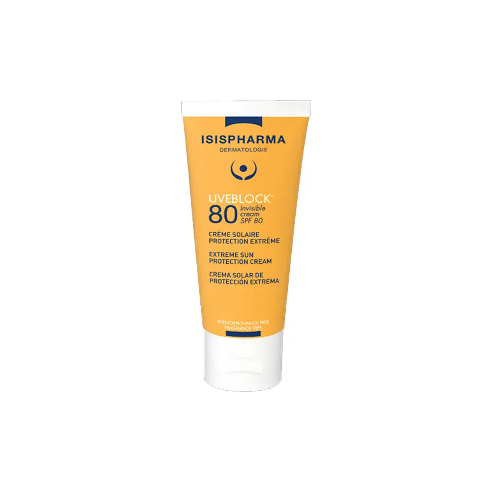 ISIS Uveblock Spf80 Invisible Cream 40ml