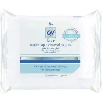QV FACE MAKE-UP REMOVAL WIPES 25PC