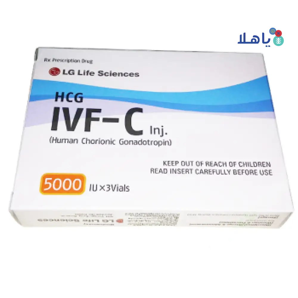 IVF-C INJ 5000 IU 3 VIAL