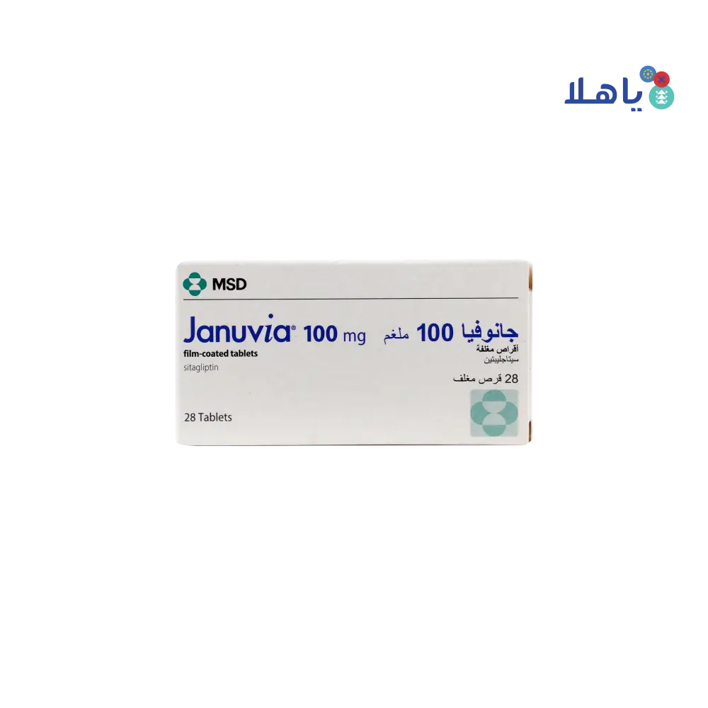 JANUVIA 100 MG 28 TAB