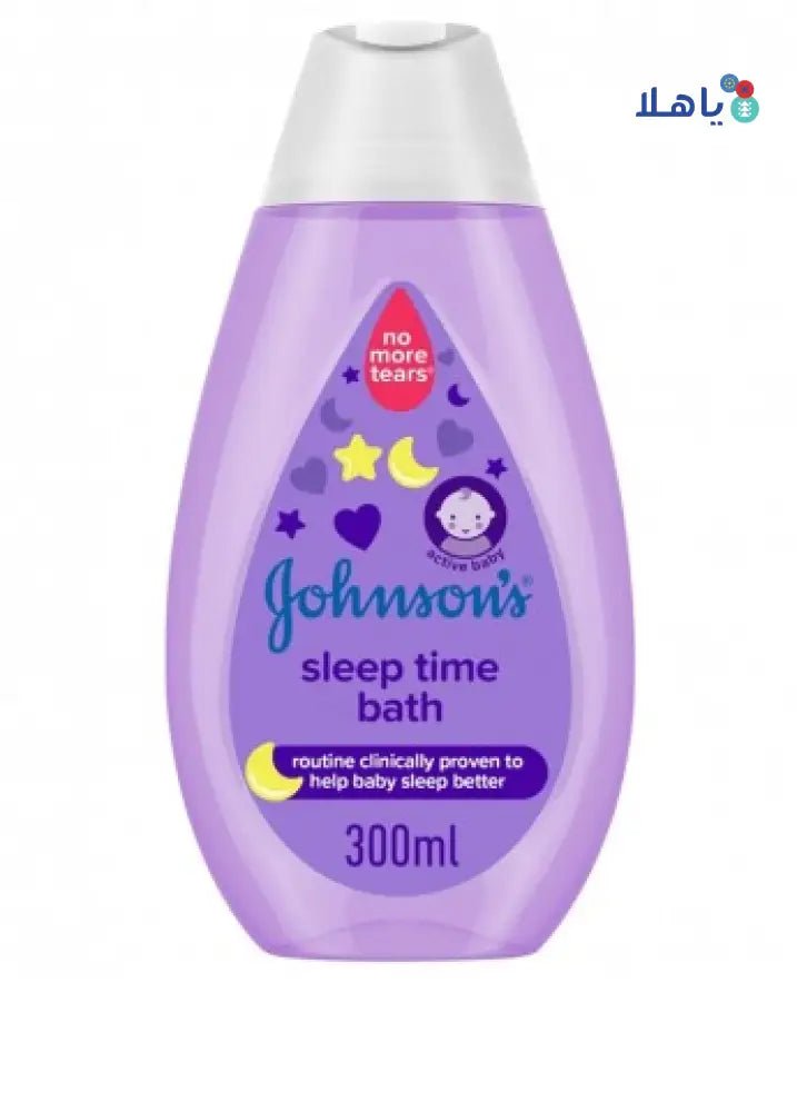 J&J - Johnson's Baby Sleep Time Bath 300ml - Pharmazone - 