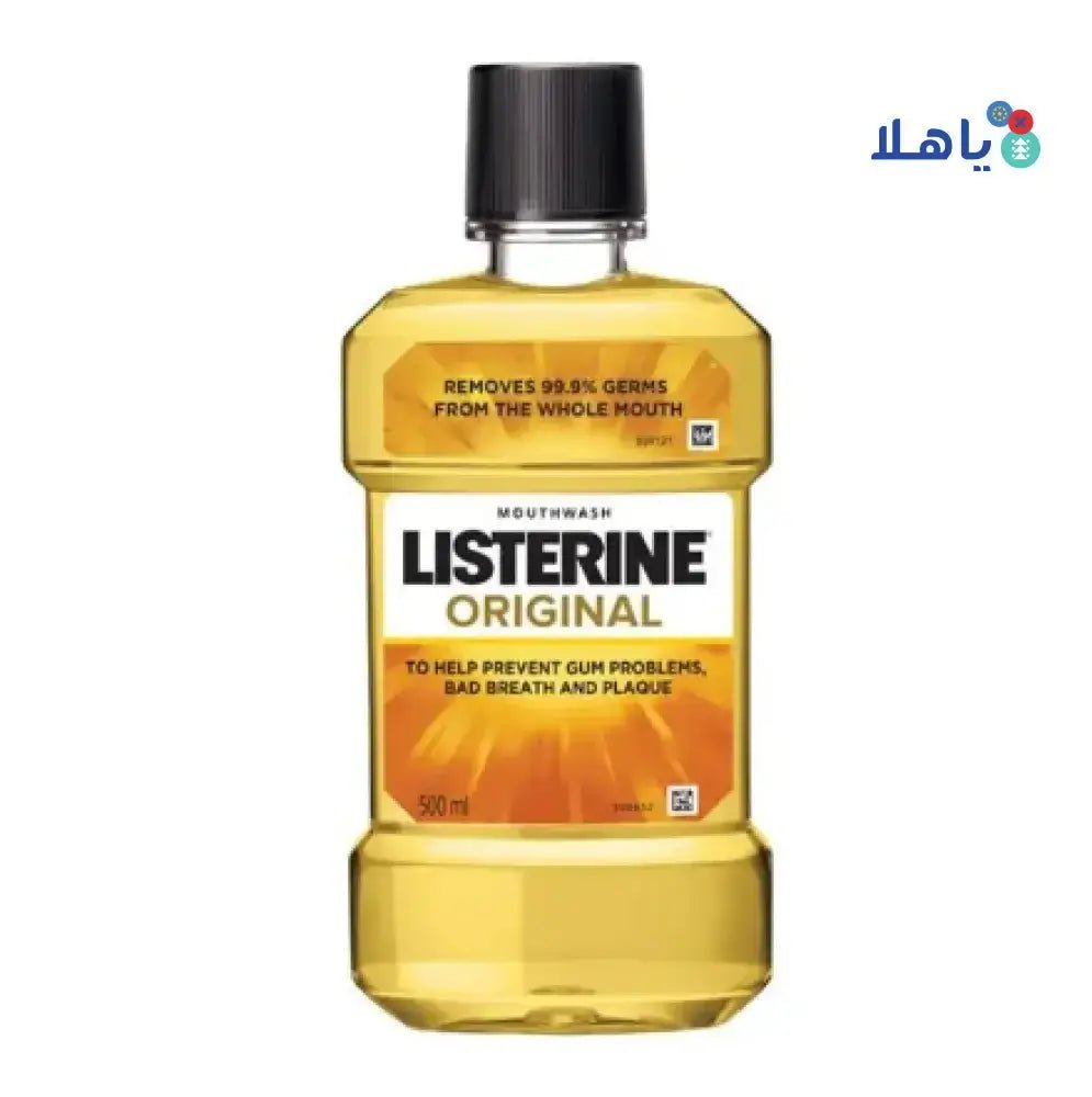 J&J - Listerine Antiseptic Mouthwash 500Ml - Pharmazone - 