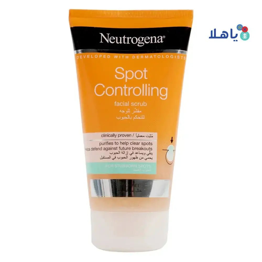 J&J NEUTROGENA - Neutrogena Spot Controlling Facial Scrub Oil Free 150ml - Pharmazone - 