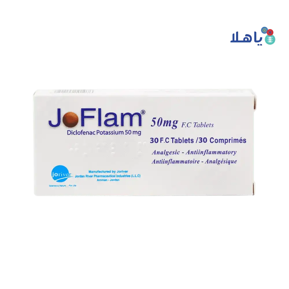 JORIVER - Joflam 50Mg 30Tab - Pharmazone - 