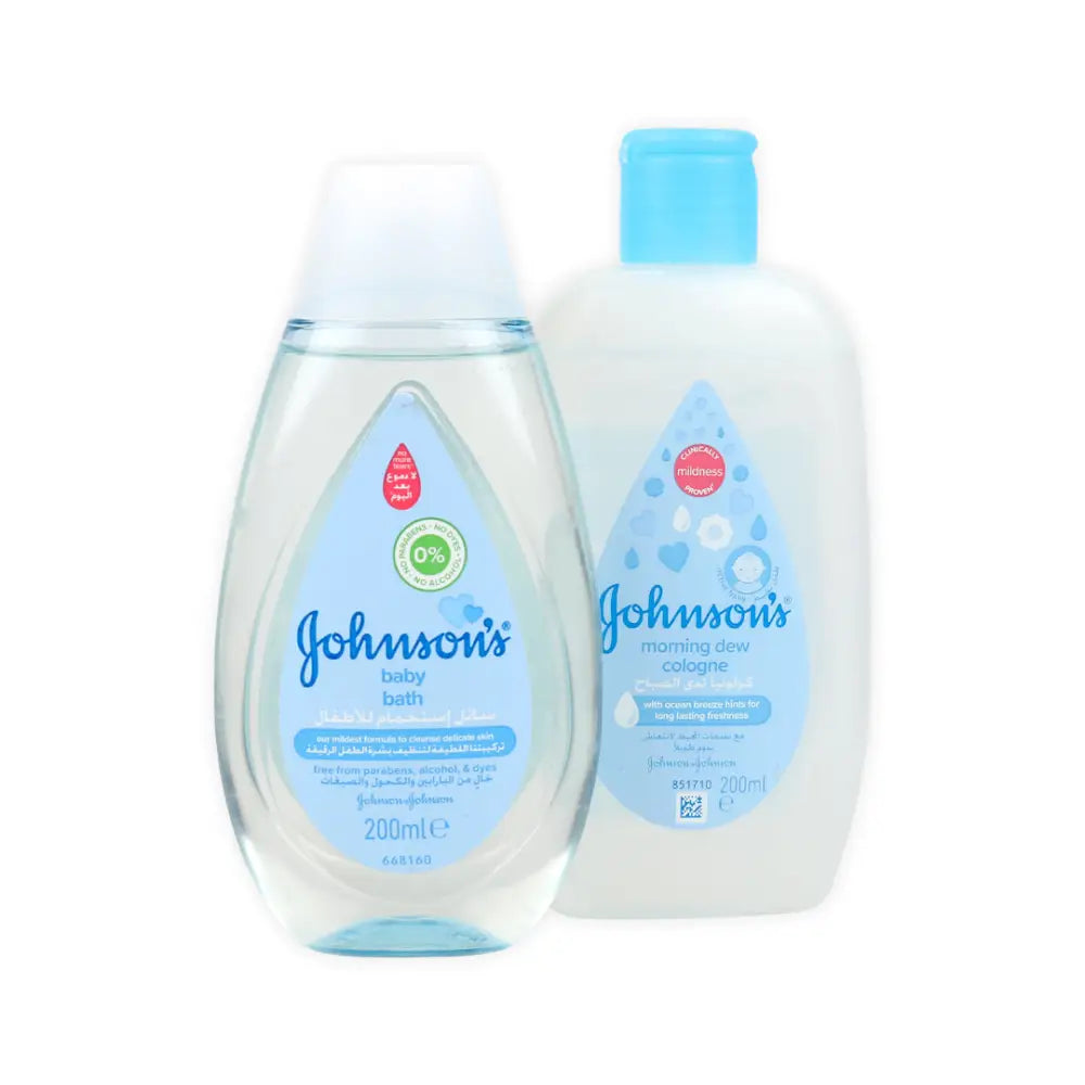 Johnon's Baby Bath + Cologne Set