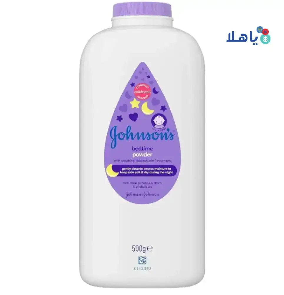 J&J - JOHNSON BEDTIME POWDER 500GM - Pharmazone - 