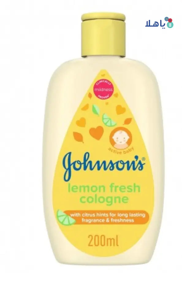 JOHNSON BABY COLOGNE LEMON FRESH 200ML