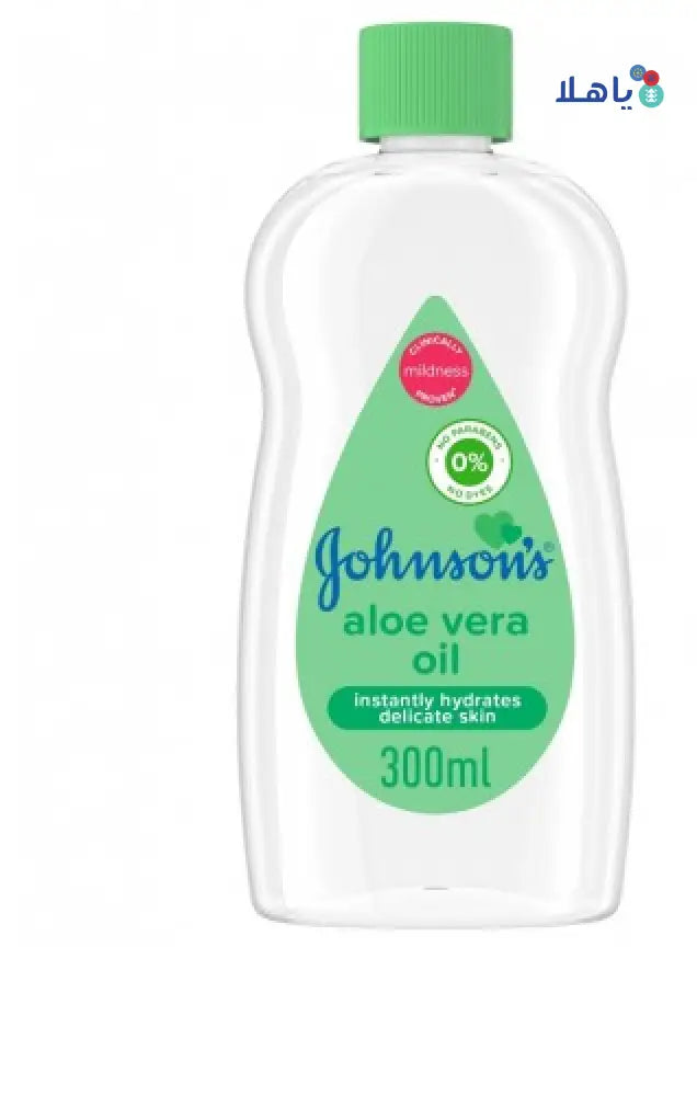 JOHNSON BABY OIL ALOEVERA 300 ML