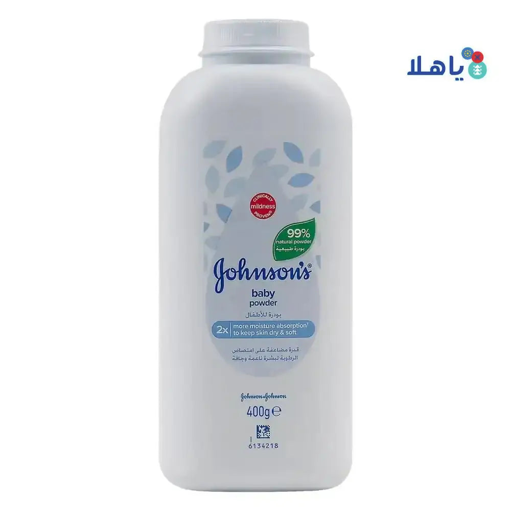 J&J - Johnson's Baby Powder 400g - Pharmazone - 