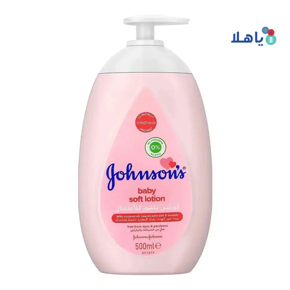 J&J - Johnson's Baby Soft Lotion 500ml - Pharmazone - 