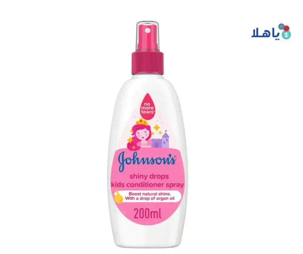 J&J - Johnson's Shiny Drops Kids Conditioner Spray 200ml - Pharmazone - 