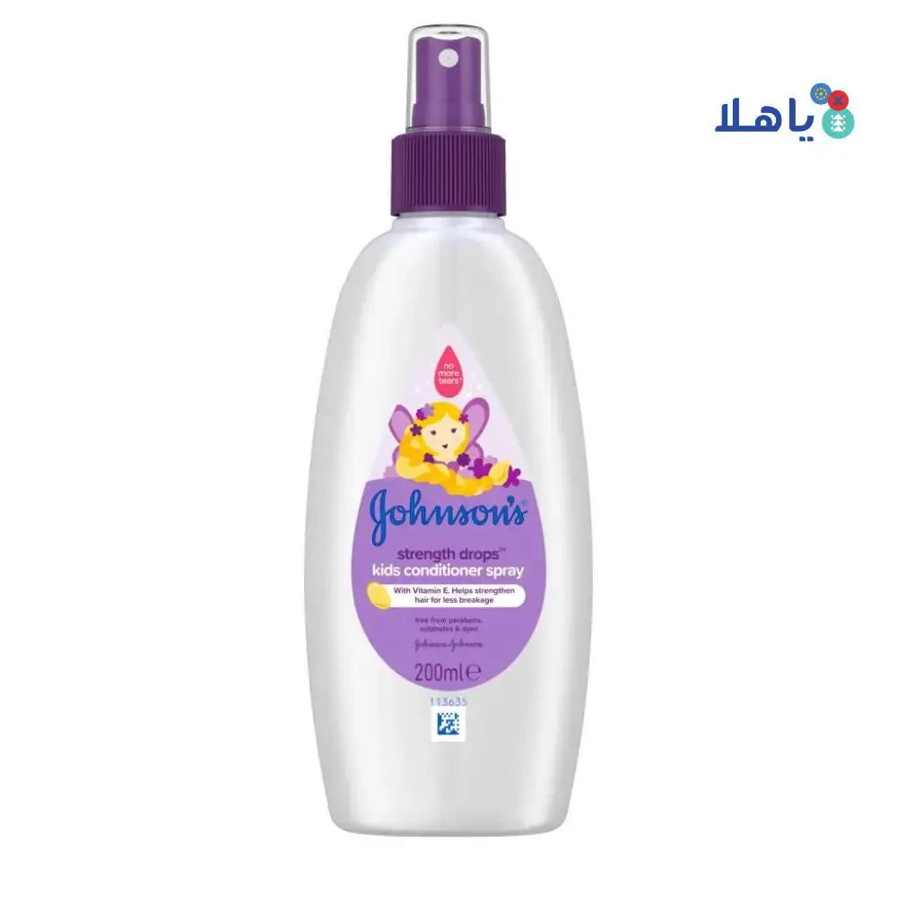 J&J - Johnson's Strength Drops Kids Conditioner Spray 200ml - Pharmazone - 