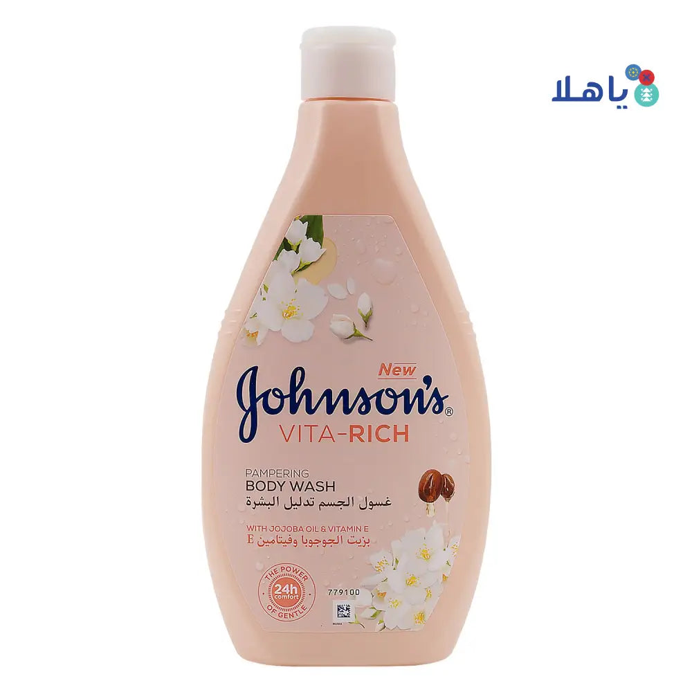 Johnson Vita-Rich Body Wash 250ml-Jojoba Oil & Vitamin E