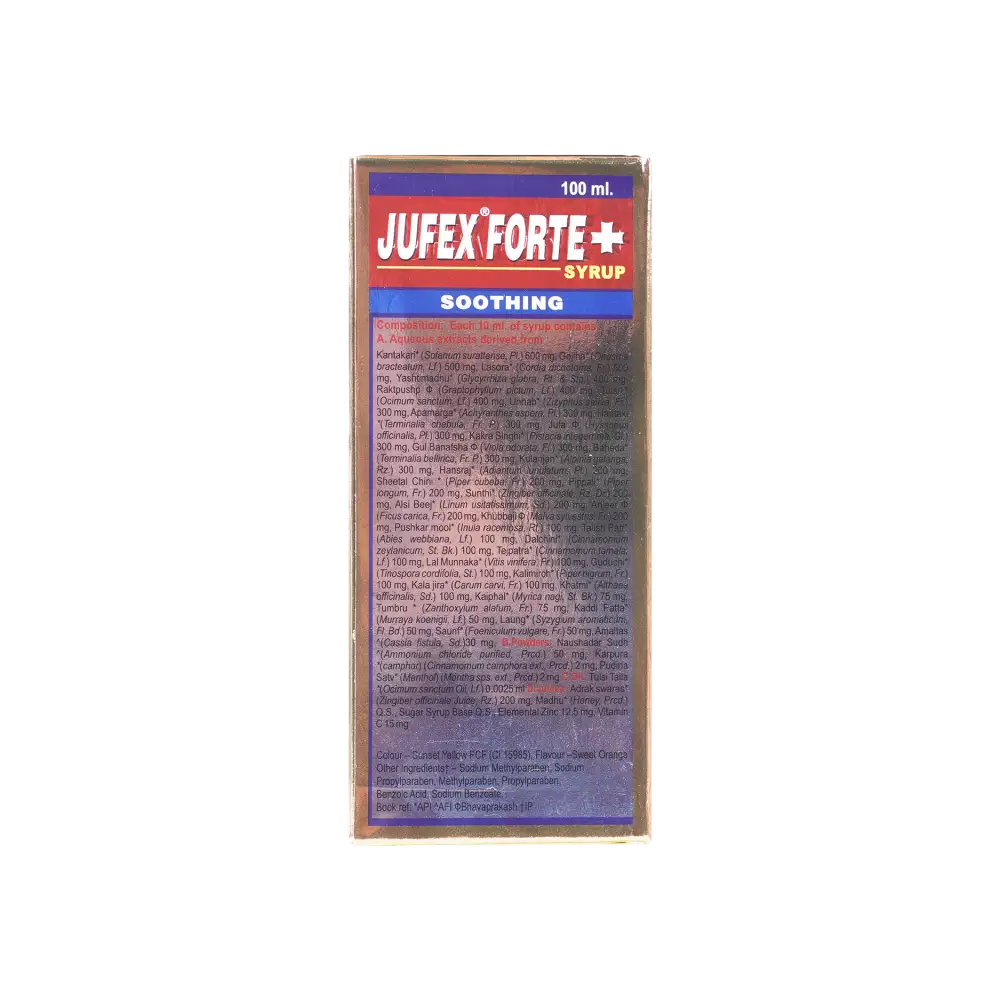 JUFEX FORTE SYRUP 100ML