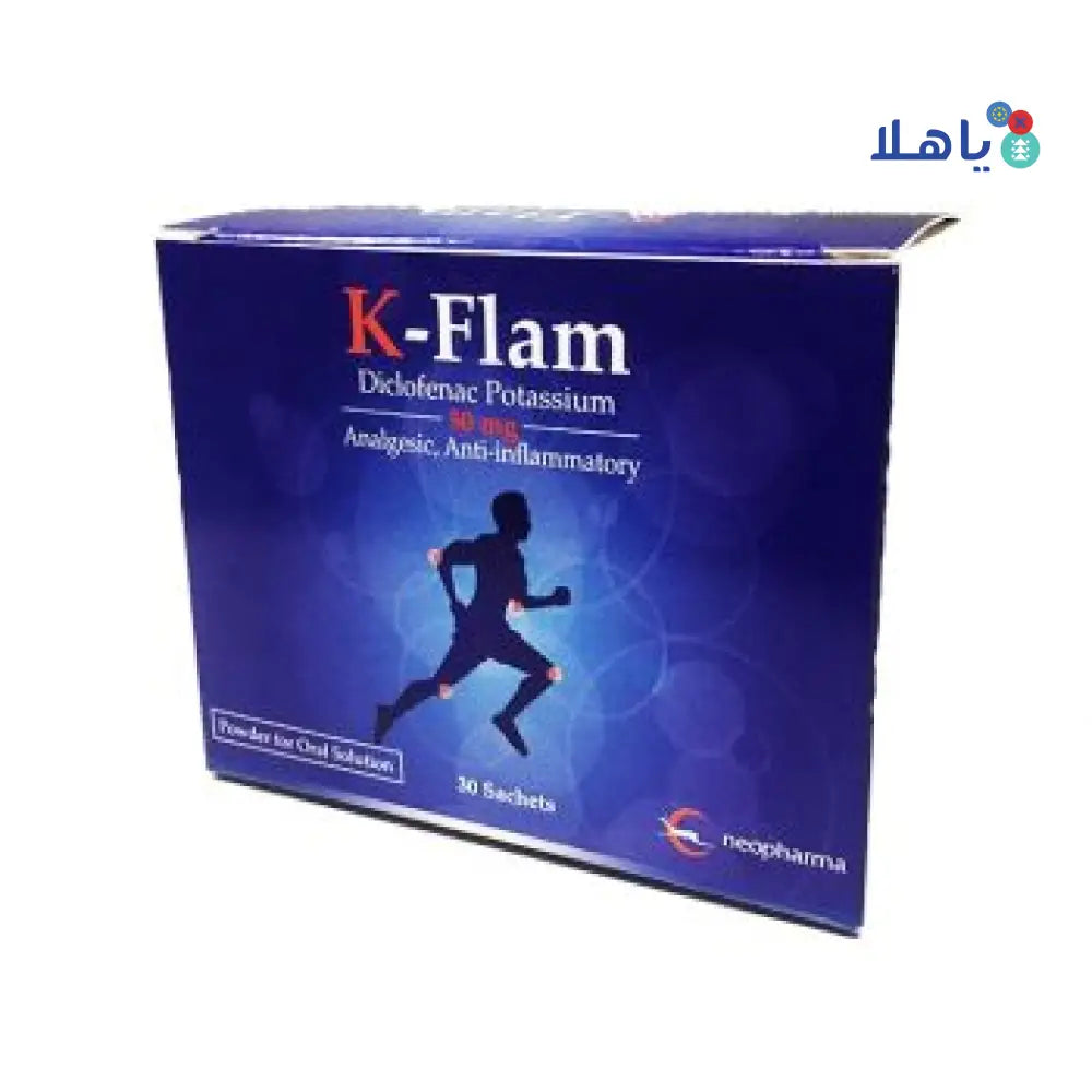 K-FLAM 50MG 30 SACHETS