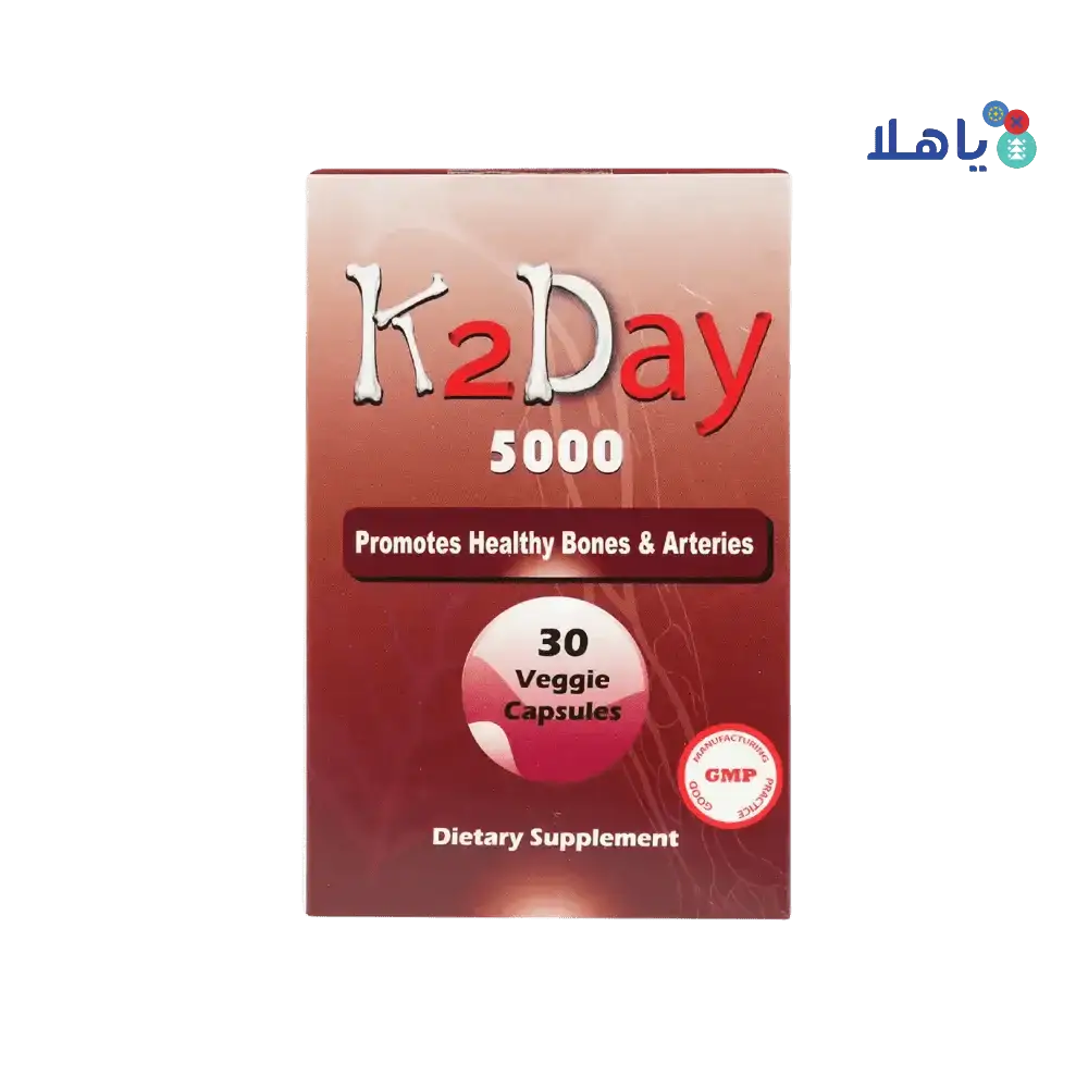 PURALIFE - K2Day 5000 Bones & Arteries 30S - Pharmazone - 