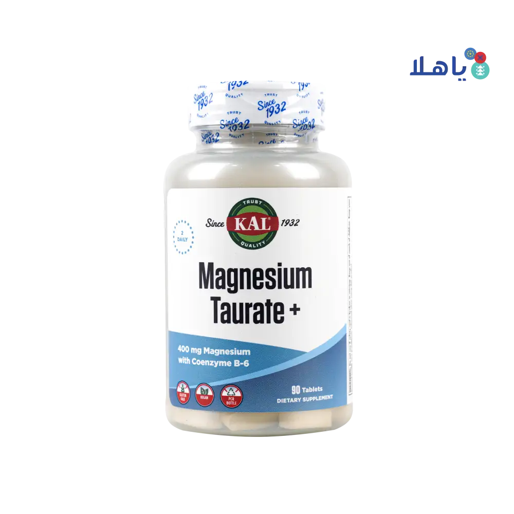 KAL MAGNESIUM TAURATE+ 400MG 90TAB