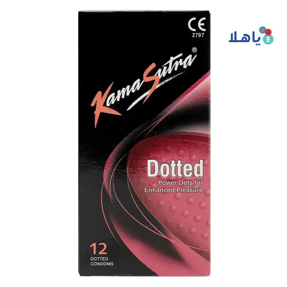 KAMASUTRA - Kamasutra Dotted Condoms 12pcs - Pharmazone - 