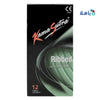 KAMASUTRA - Kamasutra Ribbed Condoms 12pcs - Pharmazone - 